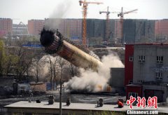 烏魯木齊爆破城區(qū)鍋爐煙囪 供熱“煤改氣”工程正式啟動(dòng)