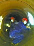 45℃！他們窩在僅0.6米高的鍋筒內(nèi)為鍋爐“體檢”